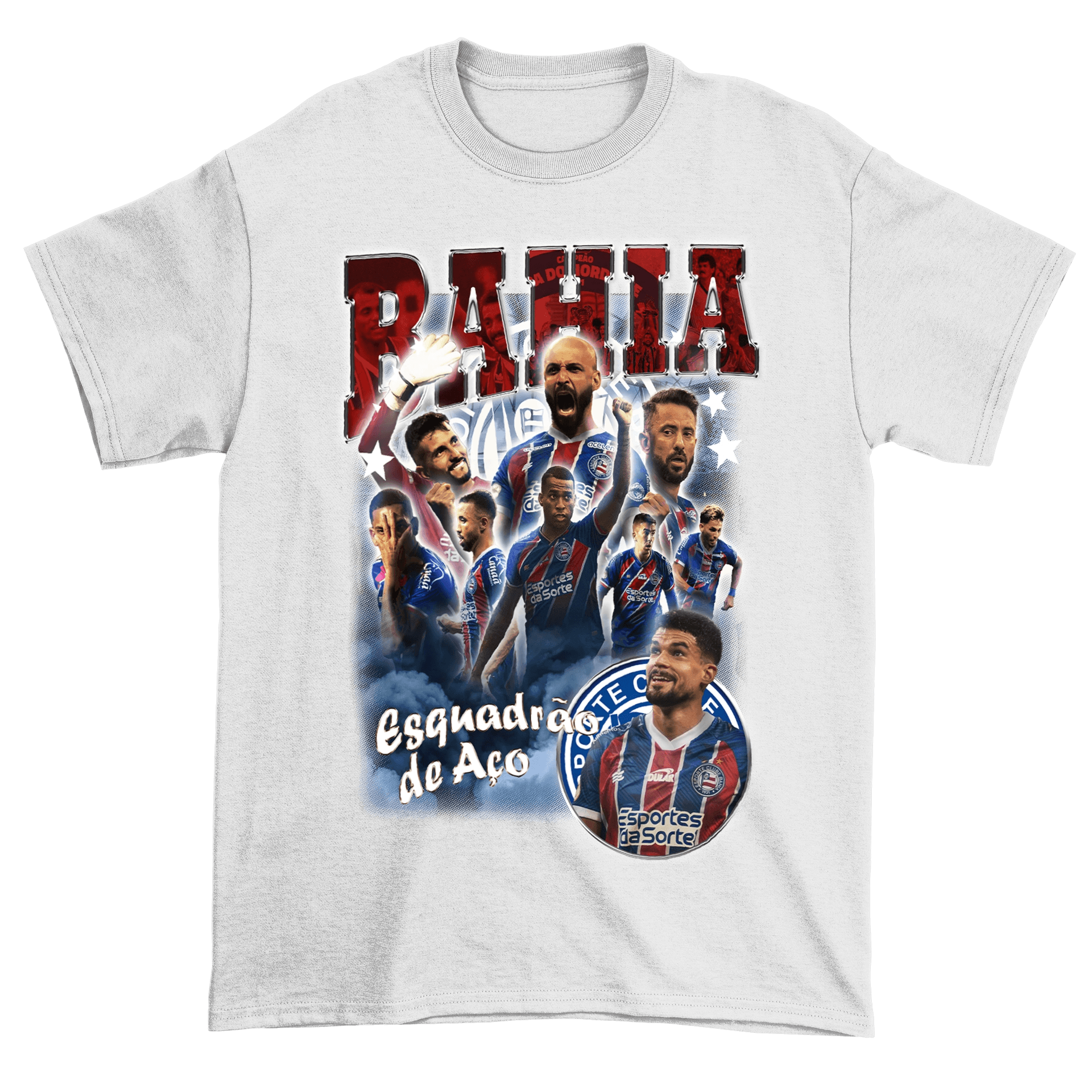 Camiseta Slim - Bahia "Esquadrão de Aço"