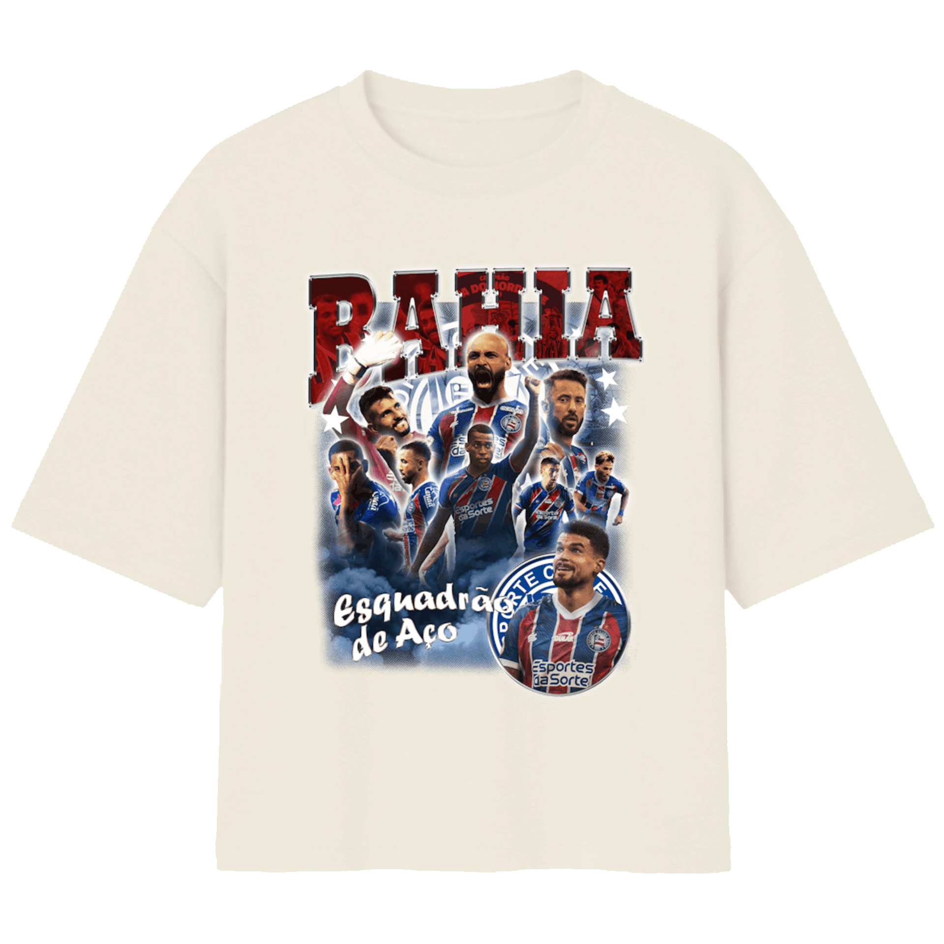 Camiseta Over - Bahia "Esquadrão de Aço"