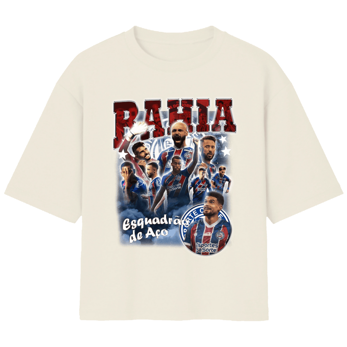 Camiseta Over - Bahia "Esquadrão de Aço"