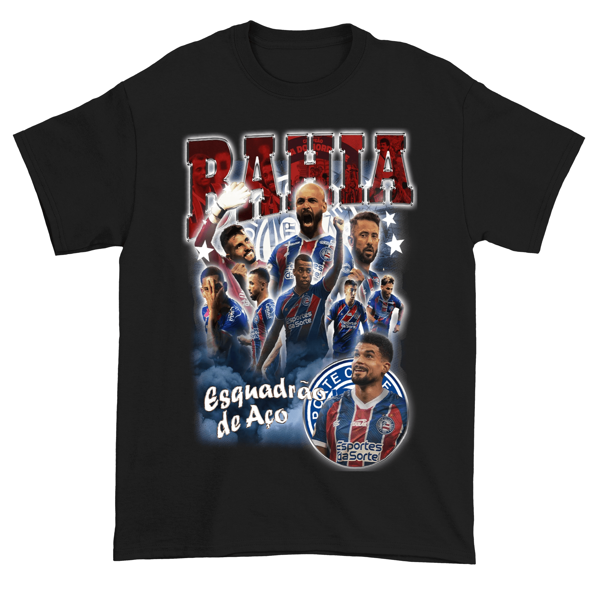 Camiseta Slim - Bahia "Esquadrão de Aço"