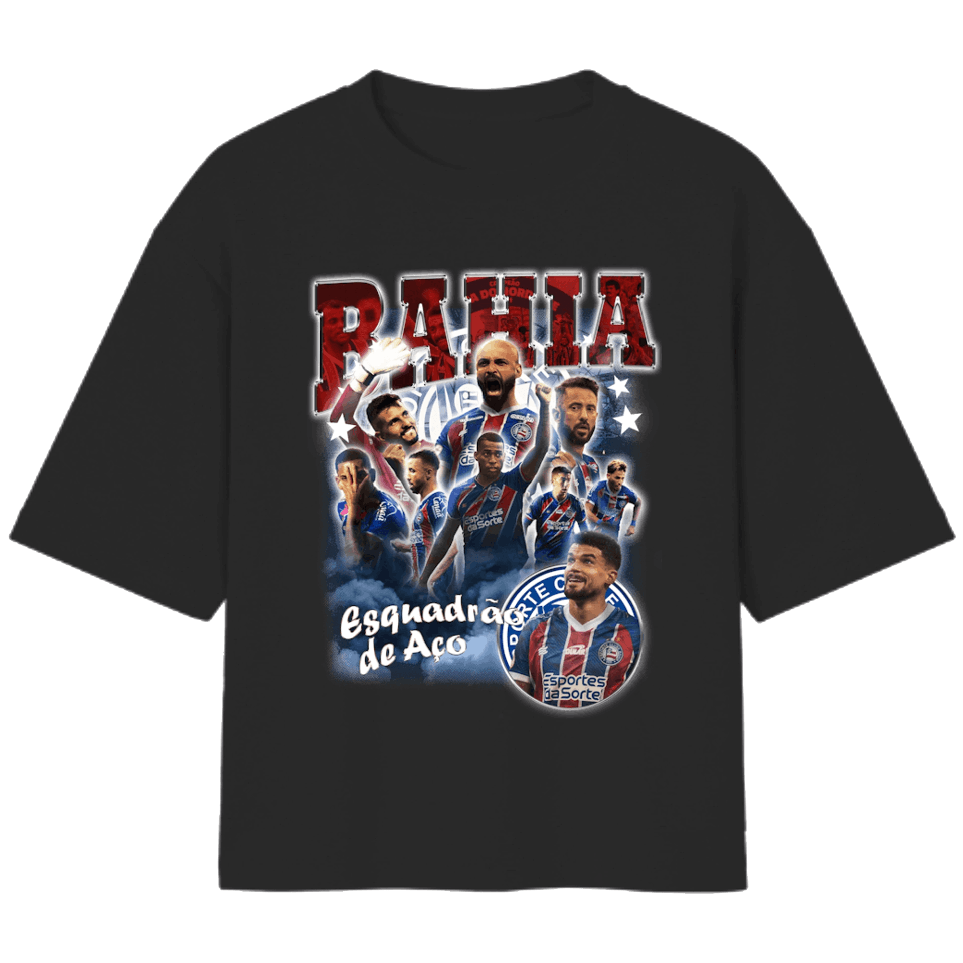 Camiseta Over - Bahia "Esquadrão de Aço"