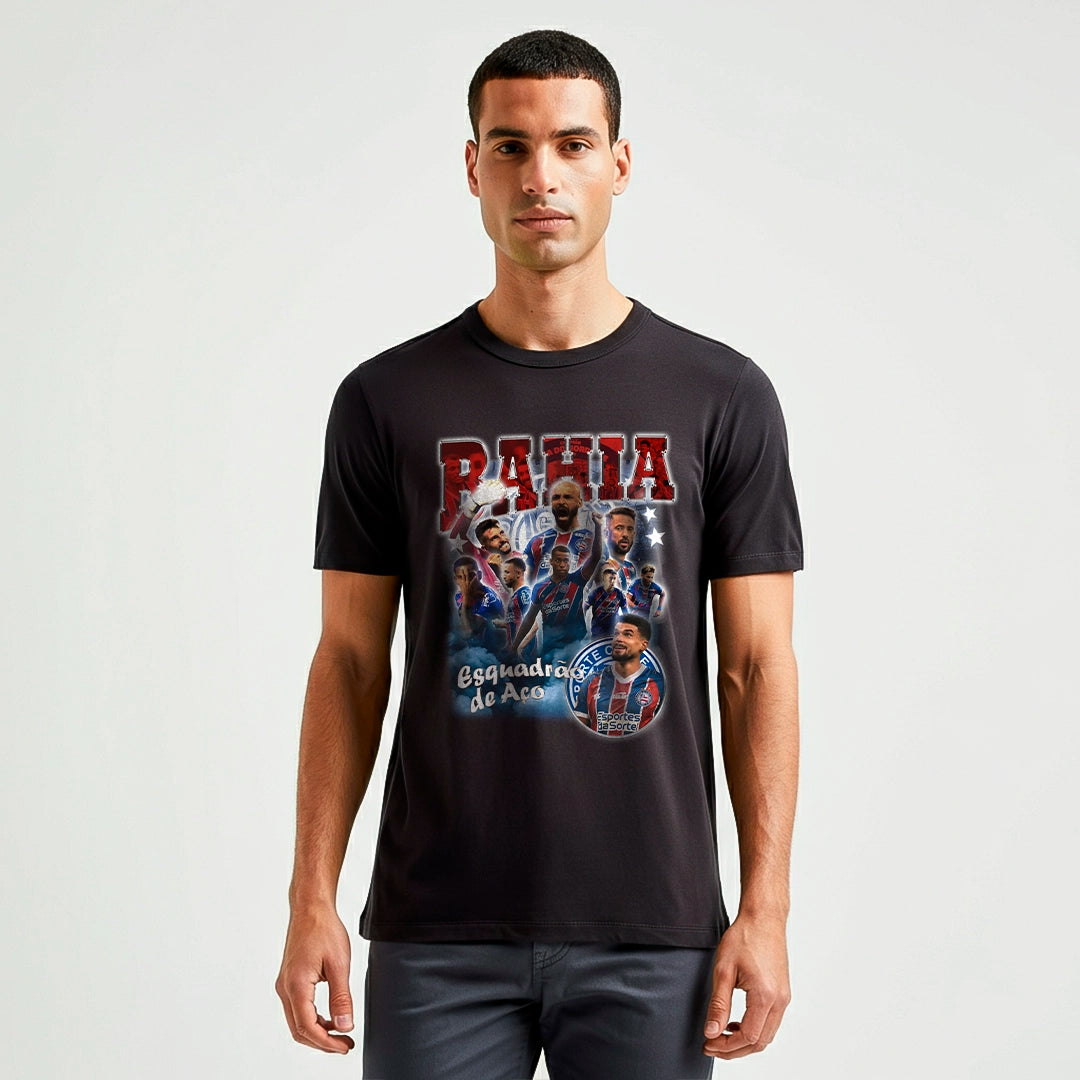 Camiseta Slim - Bahia "Esquadrão de Aço"