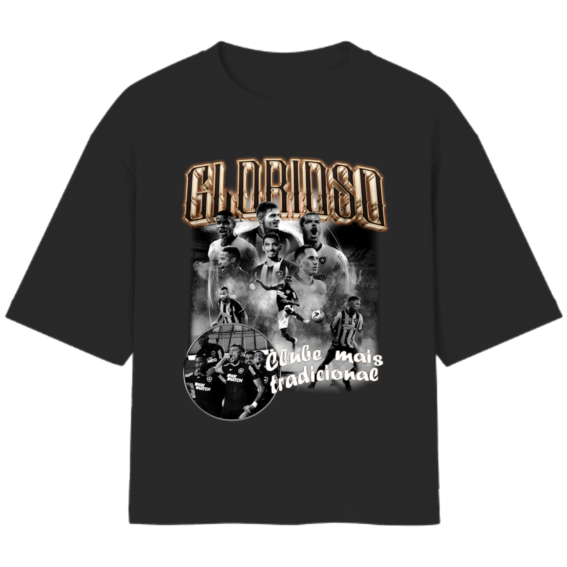 Camiseta Over - Botafogo "Glorioso"