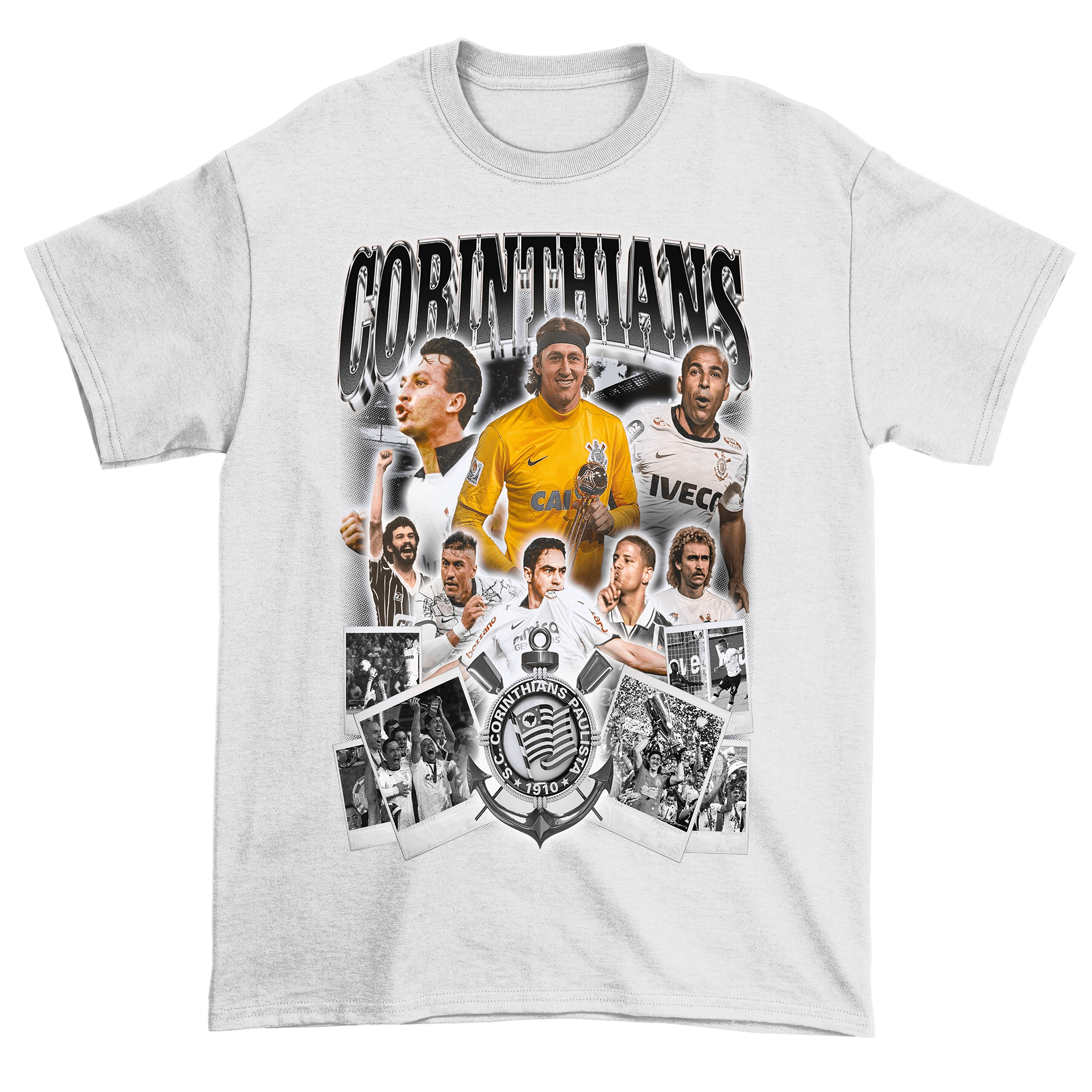 Camiseta Slim - Corinthians