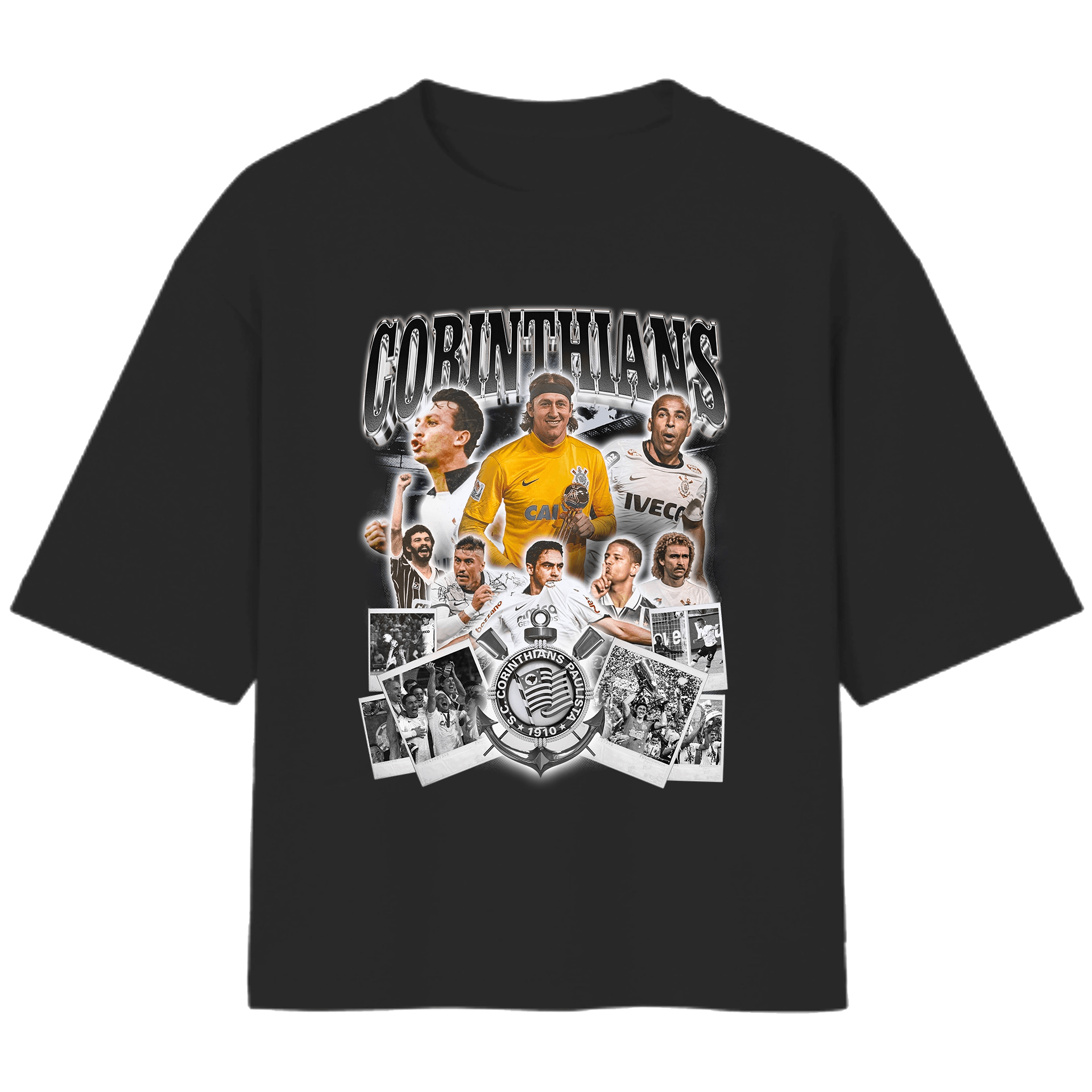 Camiseta Over - Corinthians