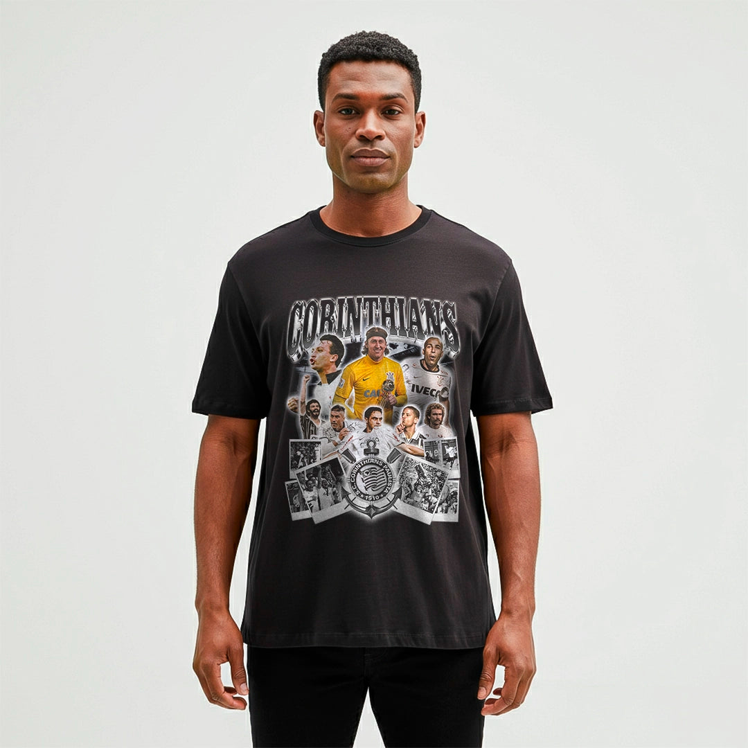 Camiseta Over - Corinthians