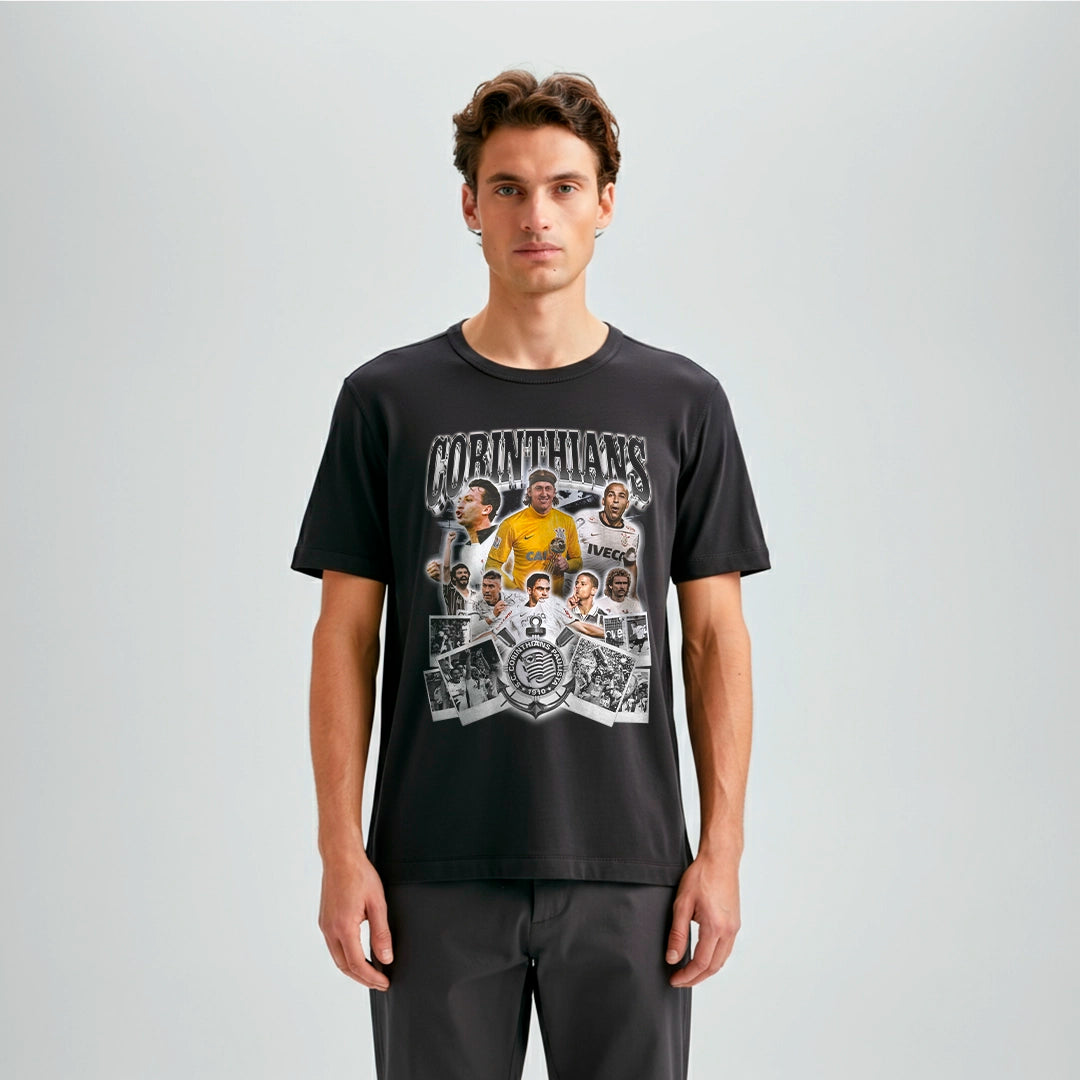 Camiseta Slim - Corinthians