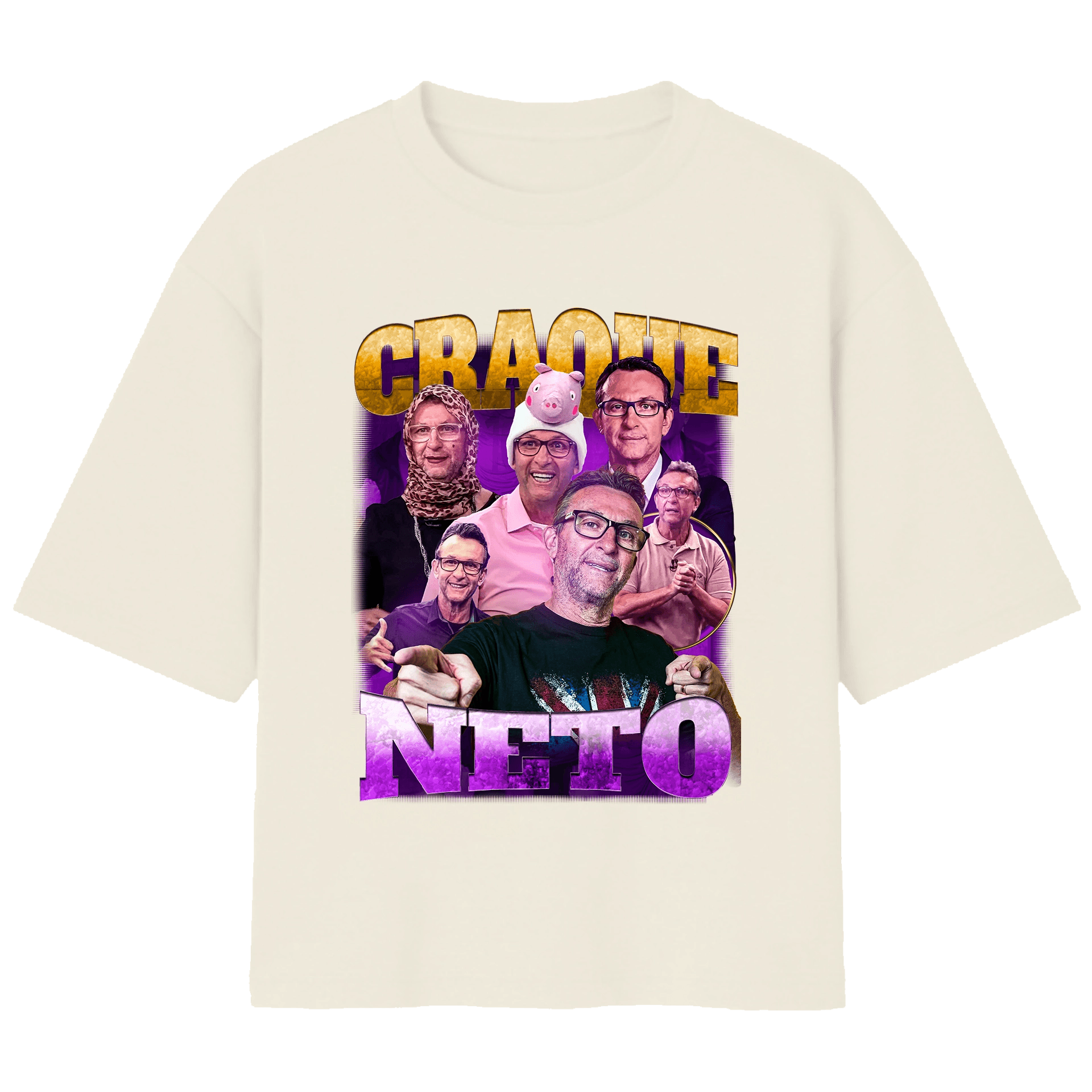 Camiseta Over - Craque Neto