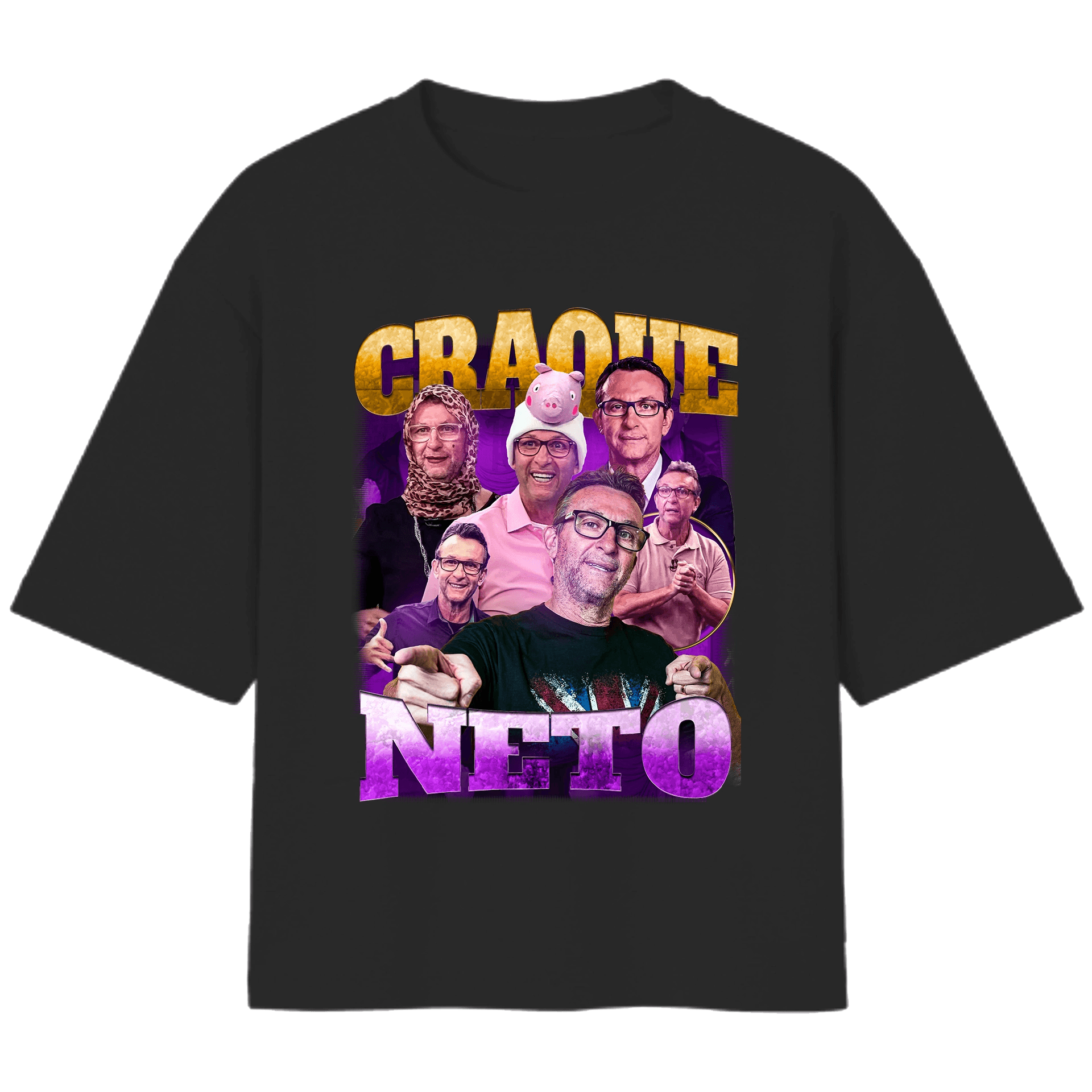 Camiseta Over - Craque Neto