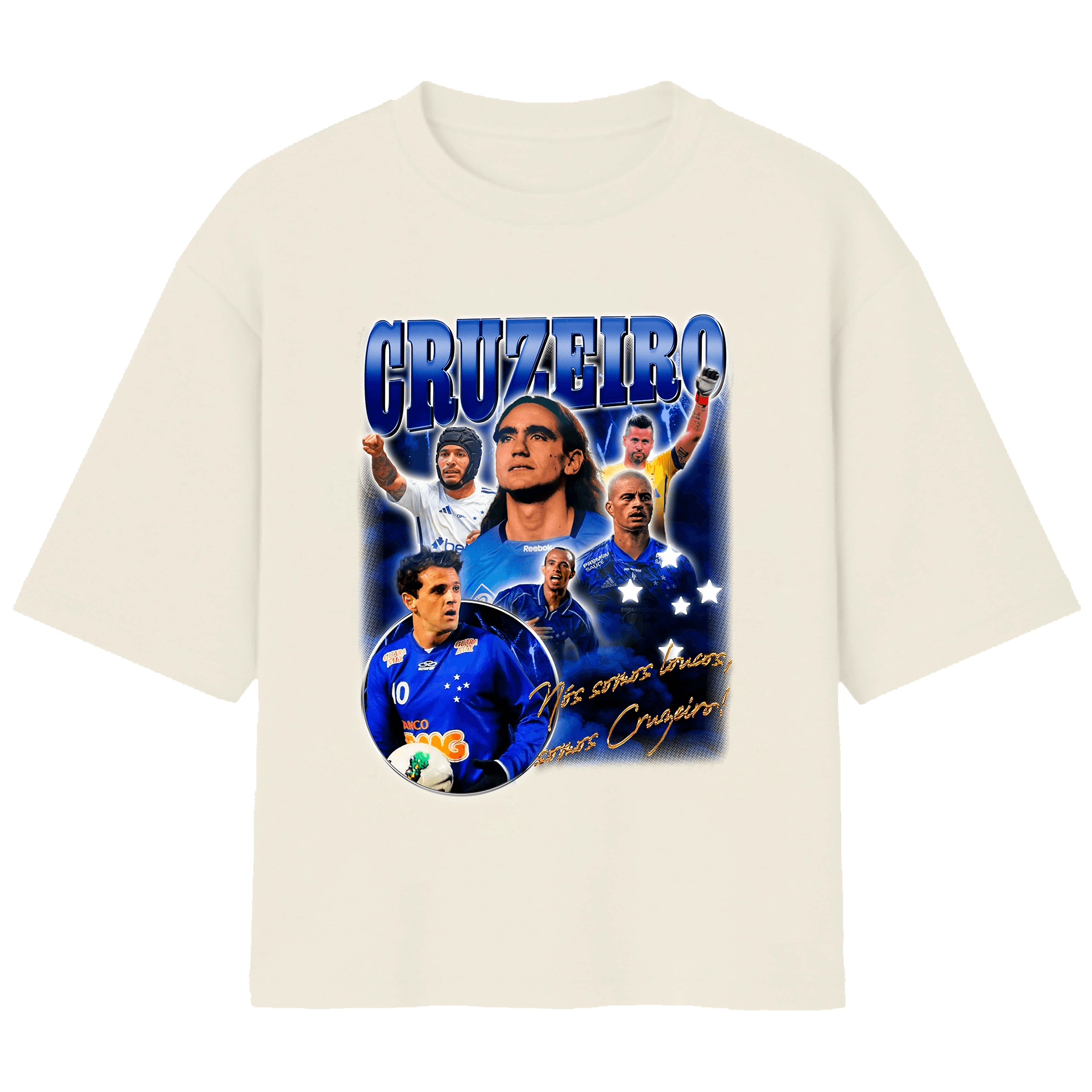 Camiseta Over - Cruzeiro