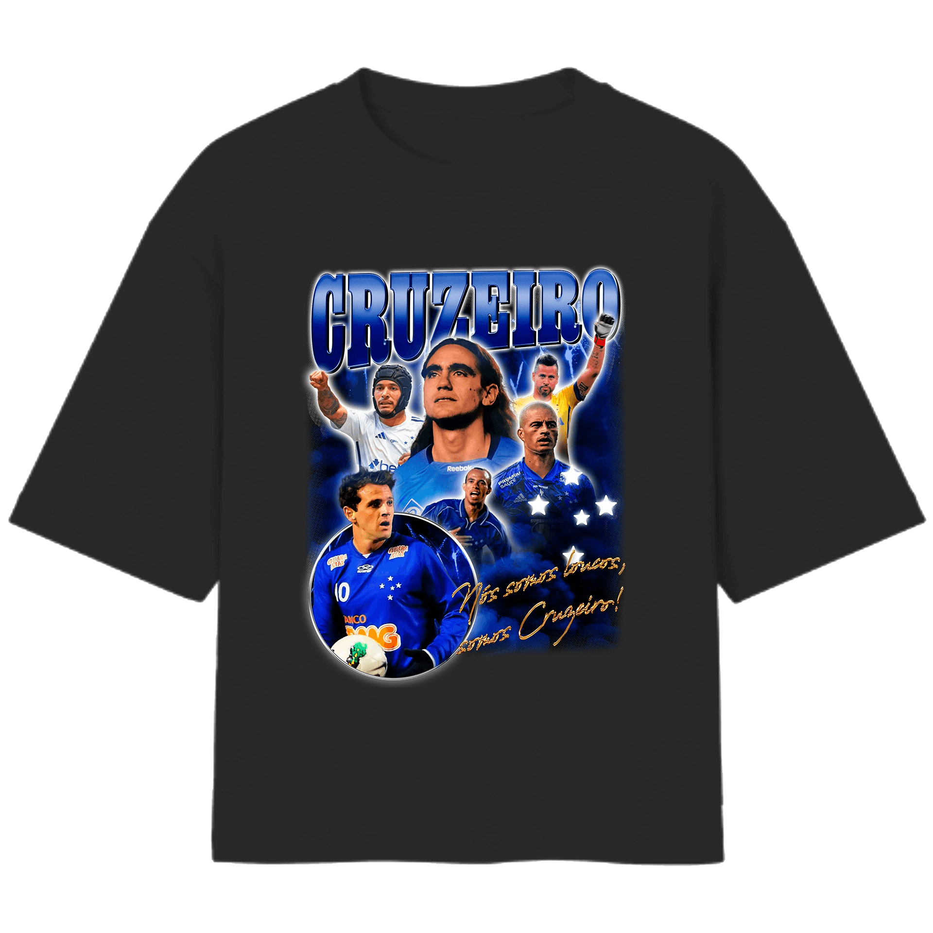 Camiseta Over - Cruzeiro