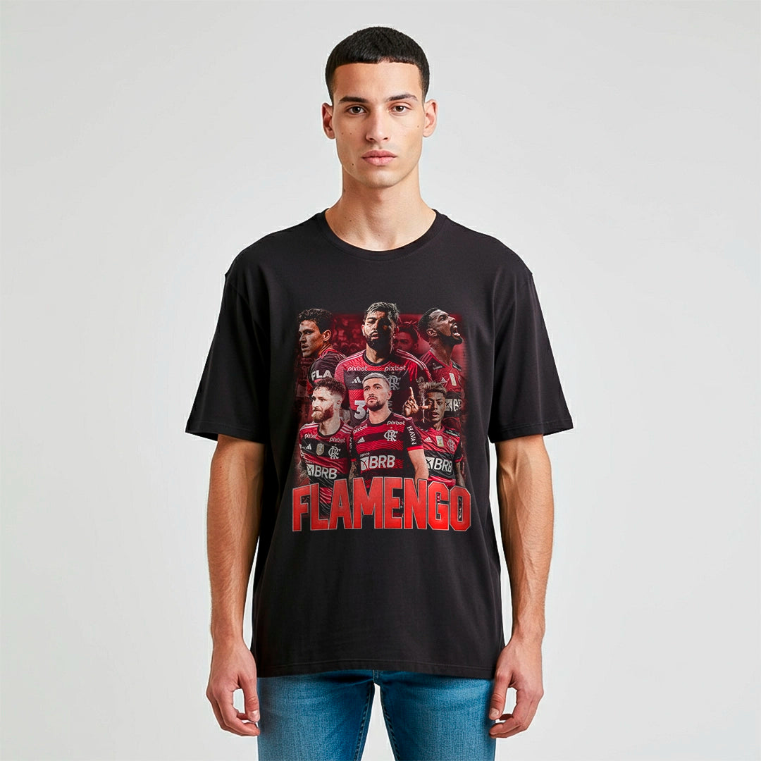 Camiseta Over - Flamengo