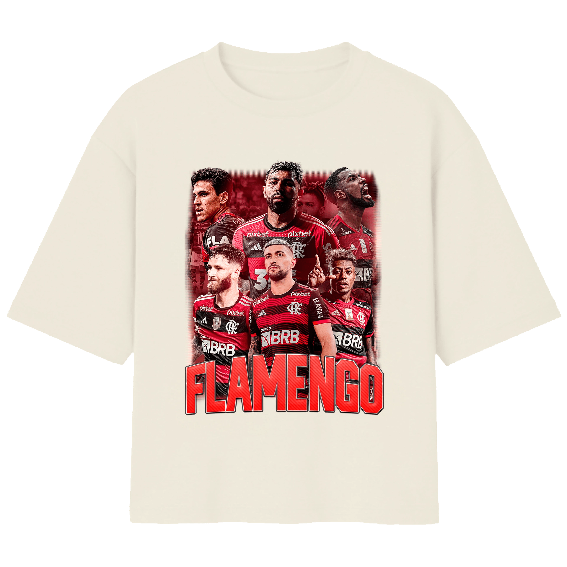Camiseta Over - Flamengo
