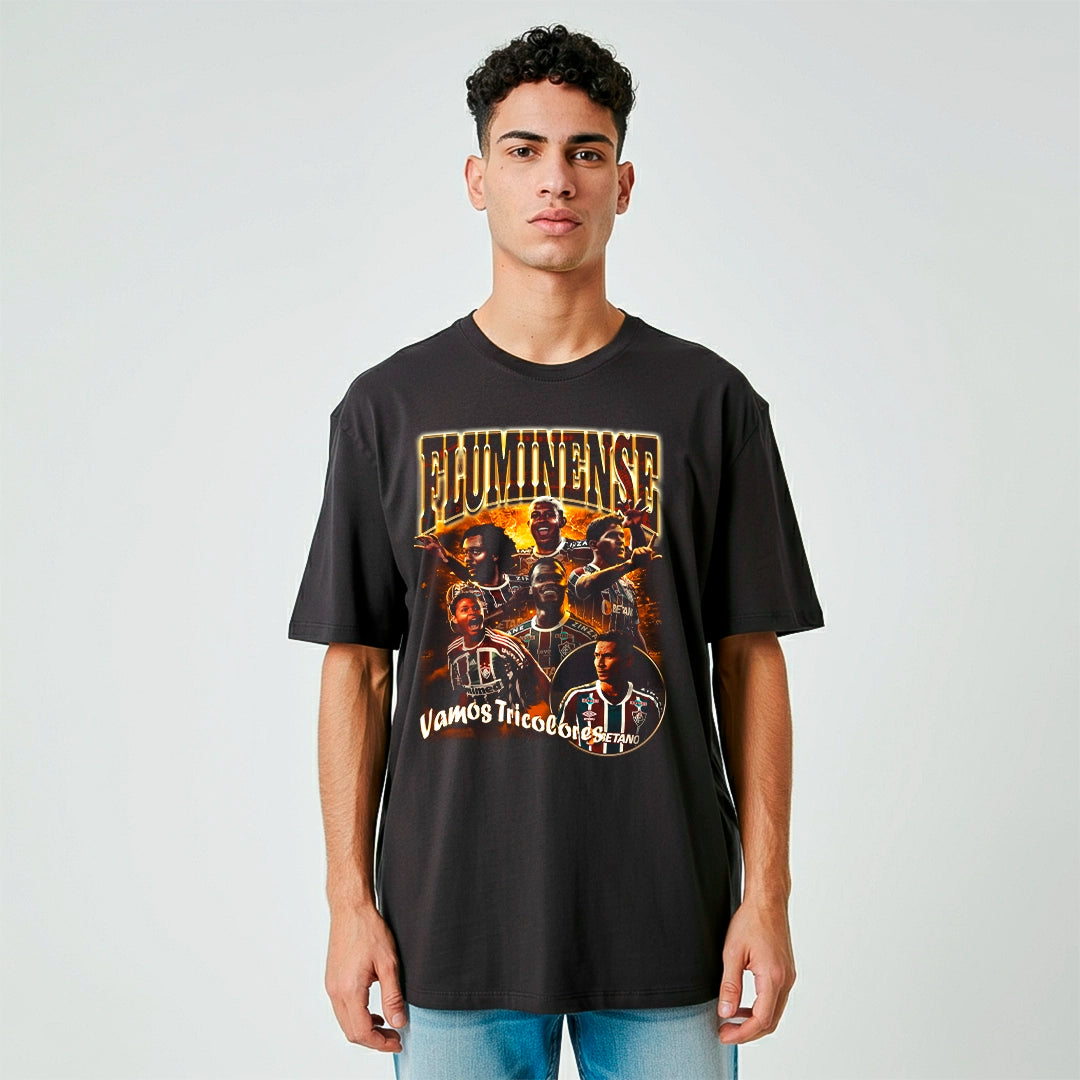 Camiseta Over - Fluminense
