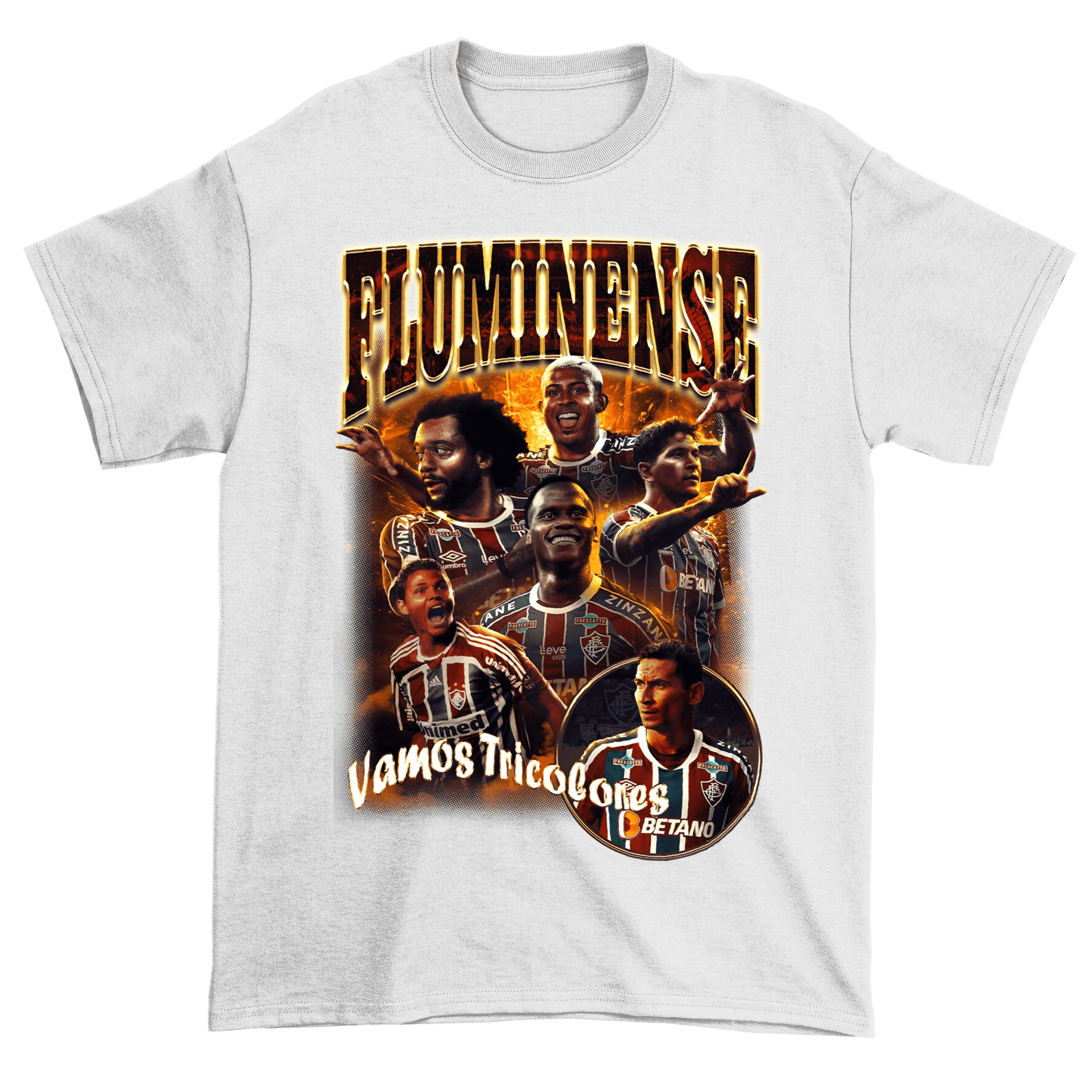 Camiseta Slim - Fluminense