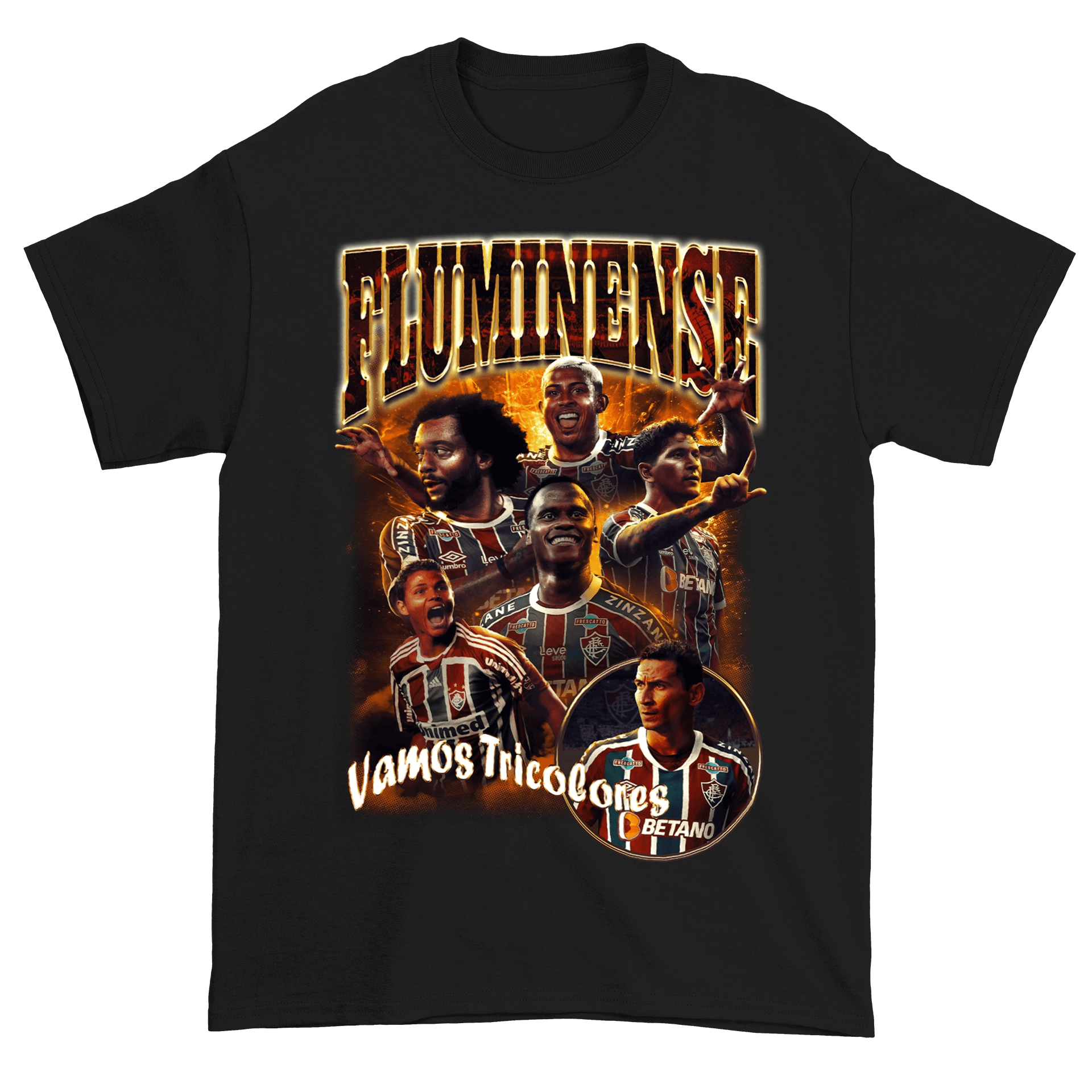 Camiseta Slim - Fluminense