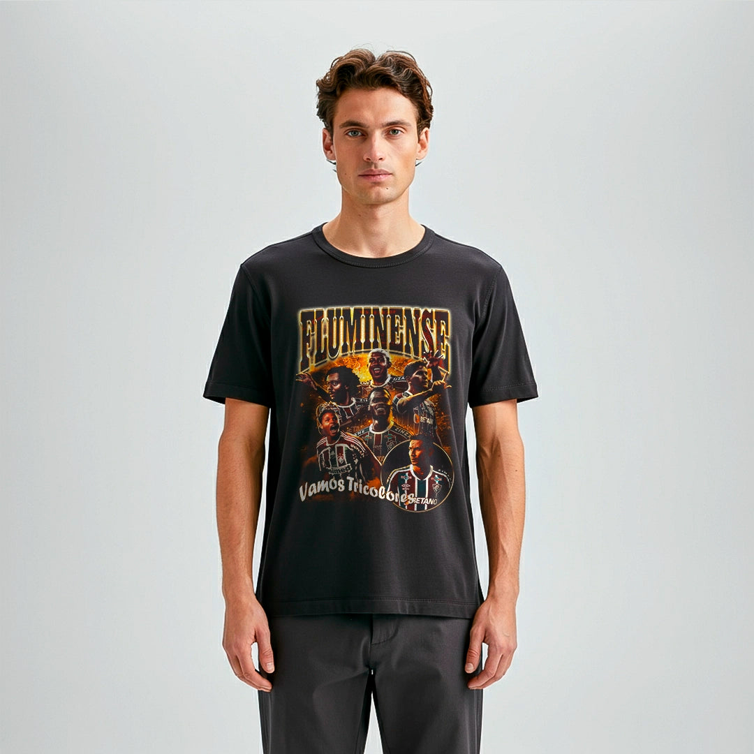 Camiseta Slim - Fluminense