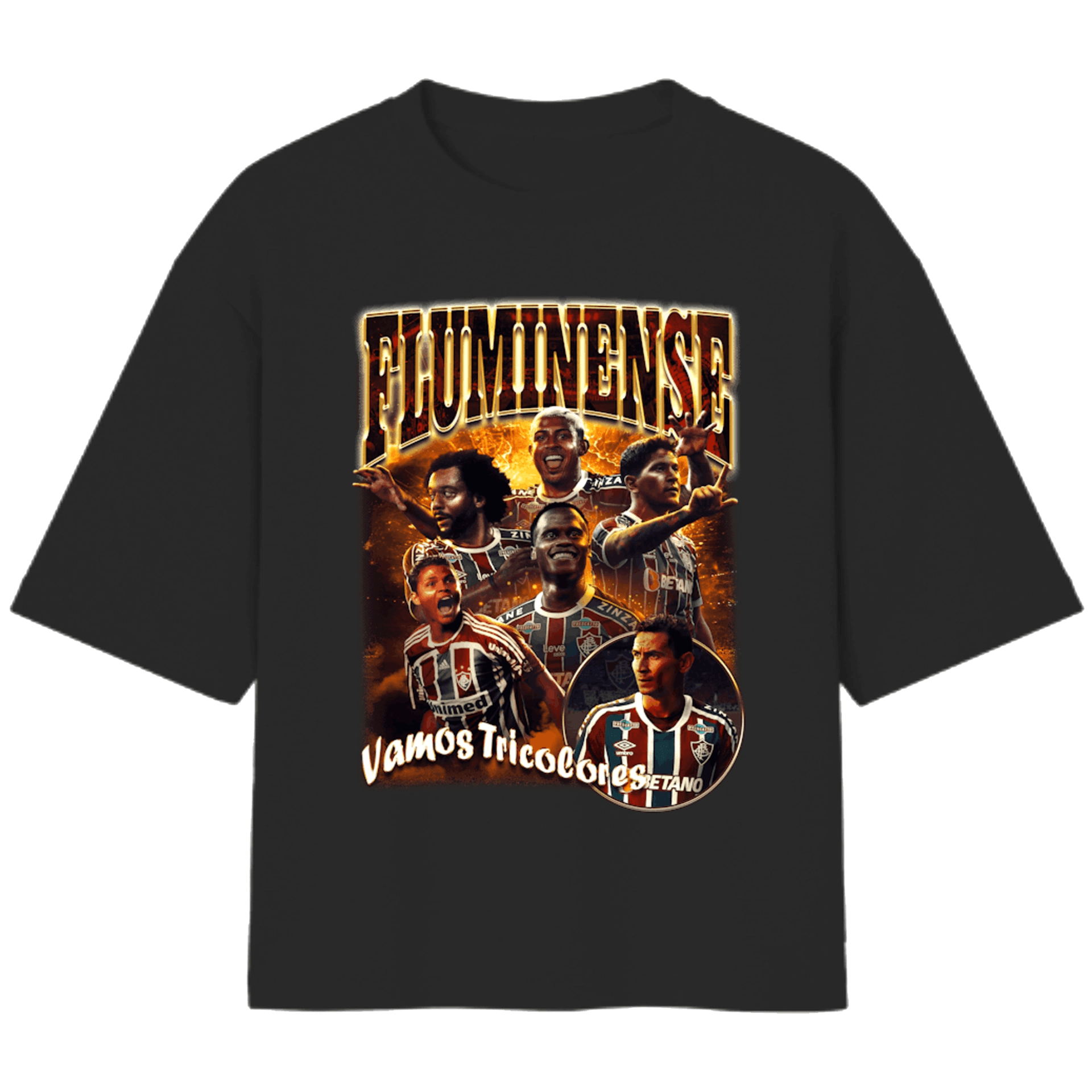 Camiseta Over - Fluminense