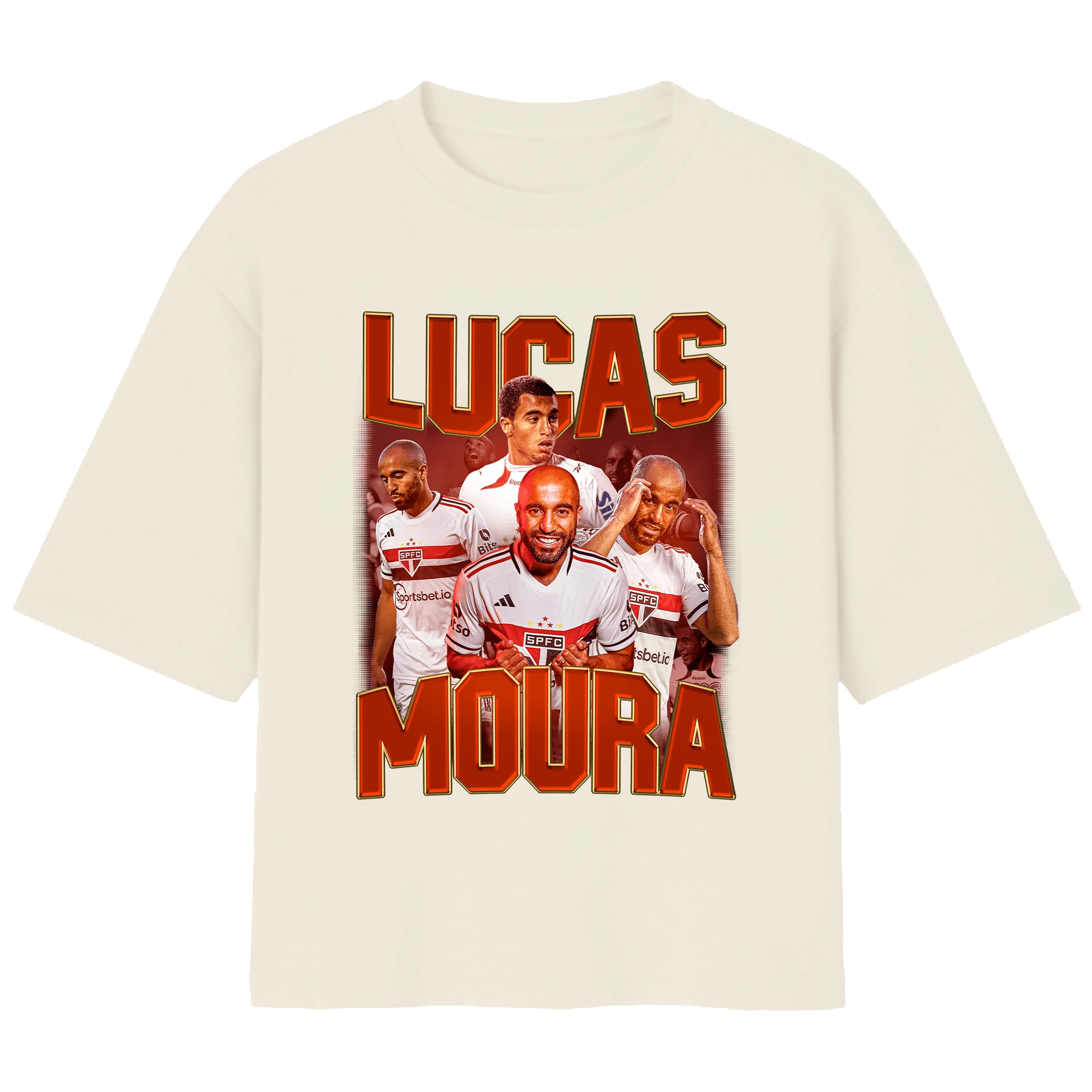 Camiseta Over - Lucas Moura