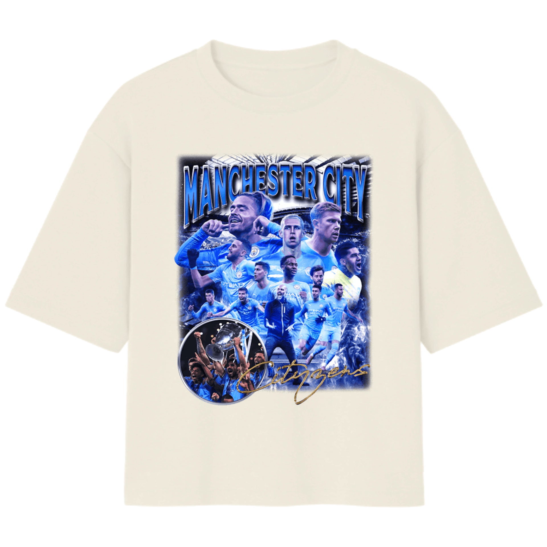 Camiseta Over - Manchester City
