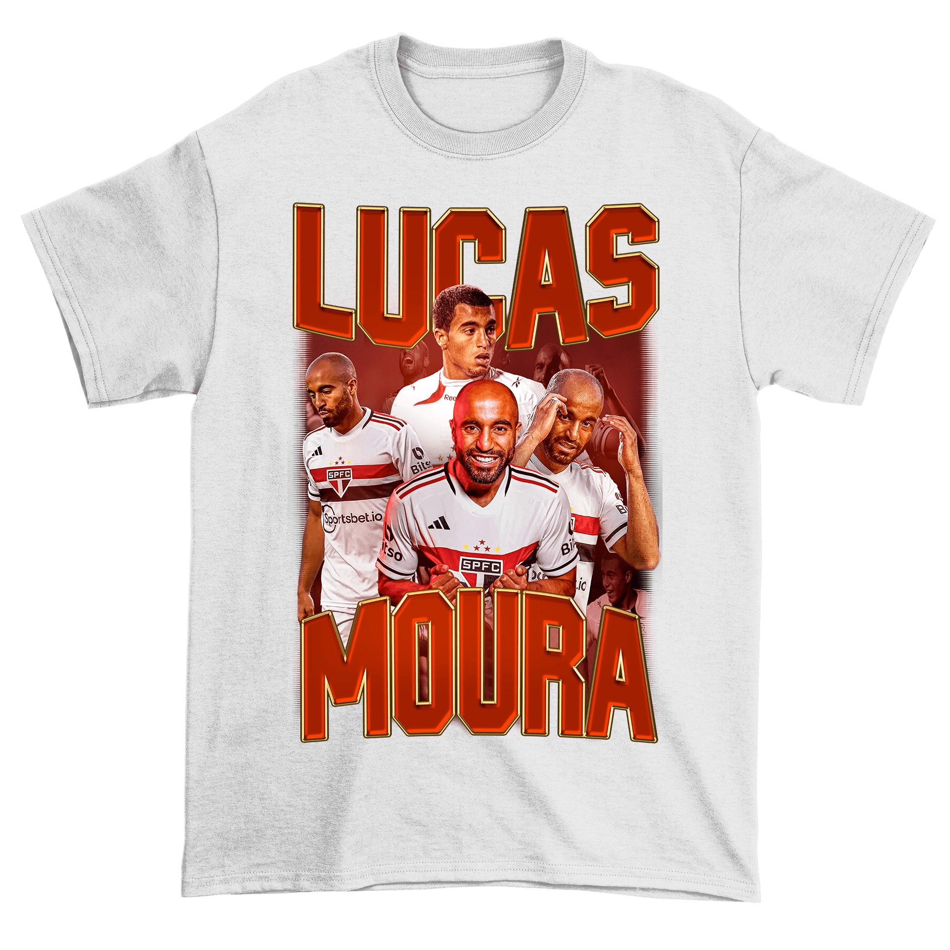 Camiseta Slim - Lucas Moura