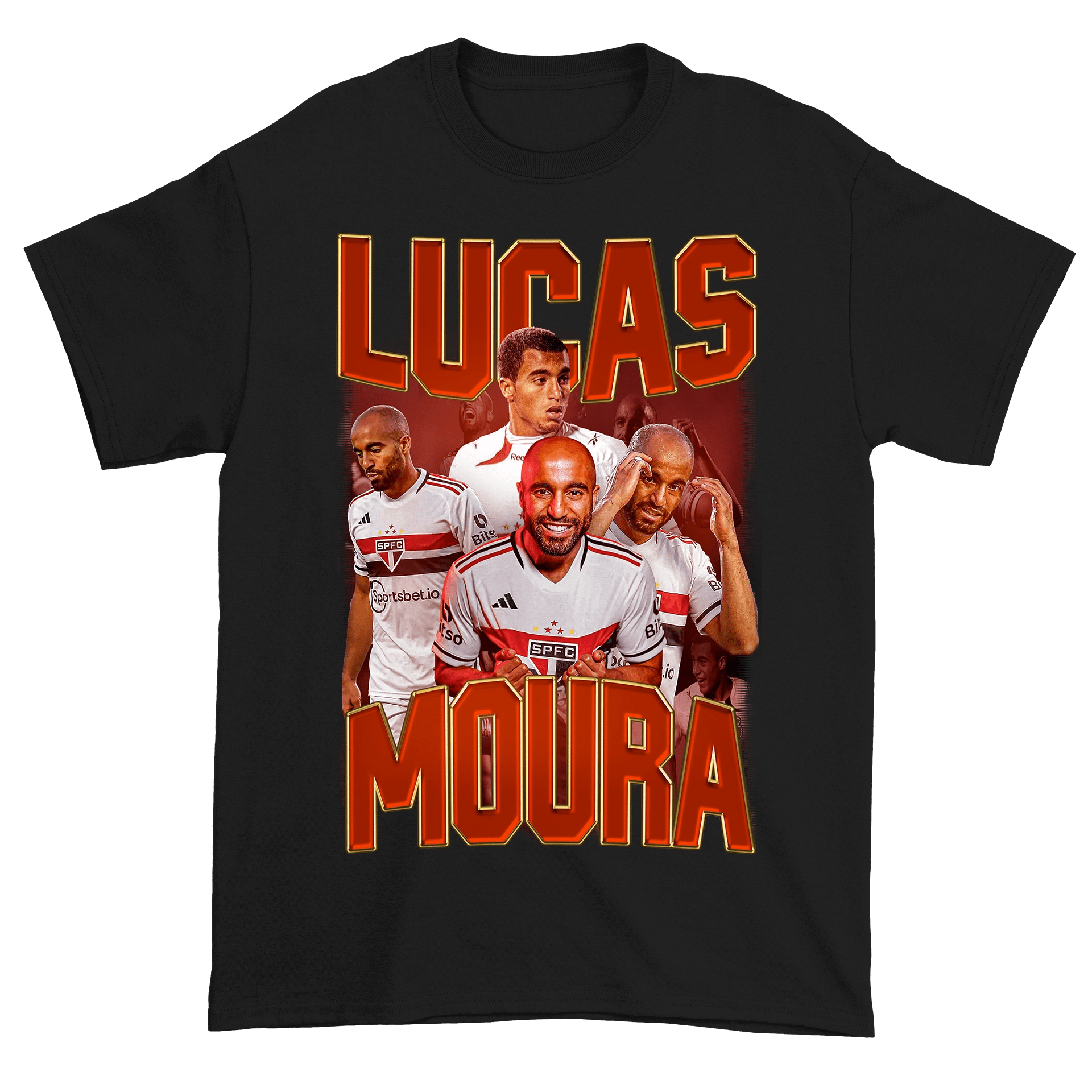 Camiseta Slim - Lucas Moura
