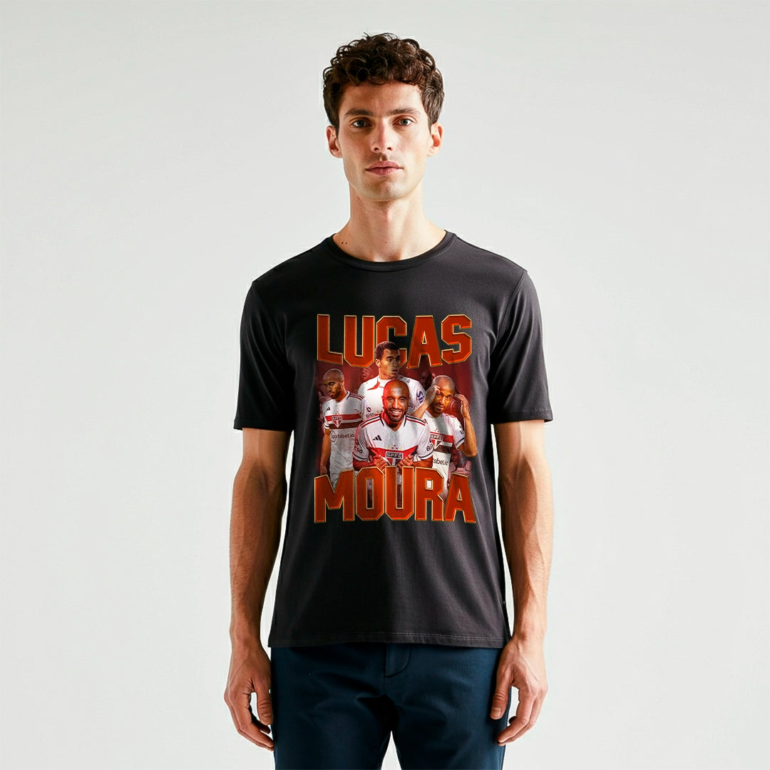 Camiseta Slim - Lucas Moura