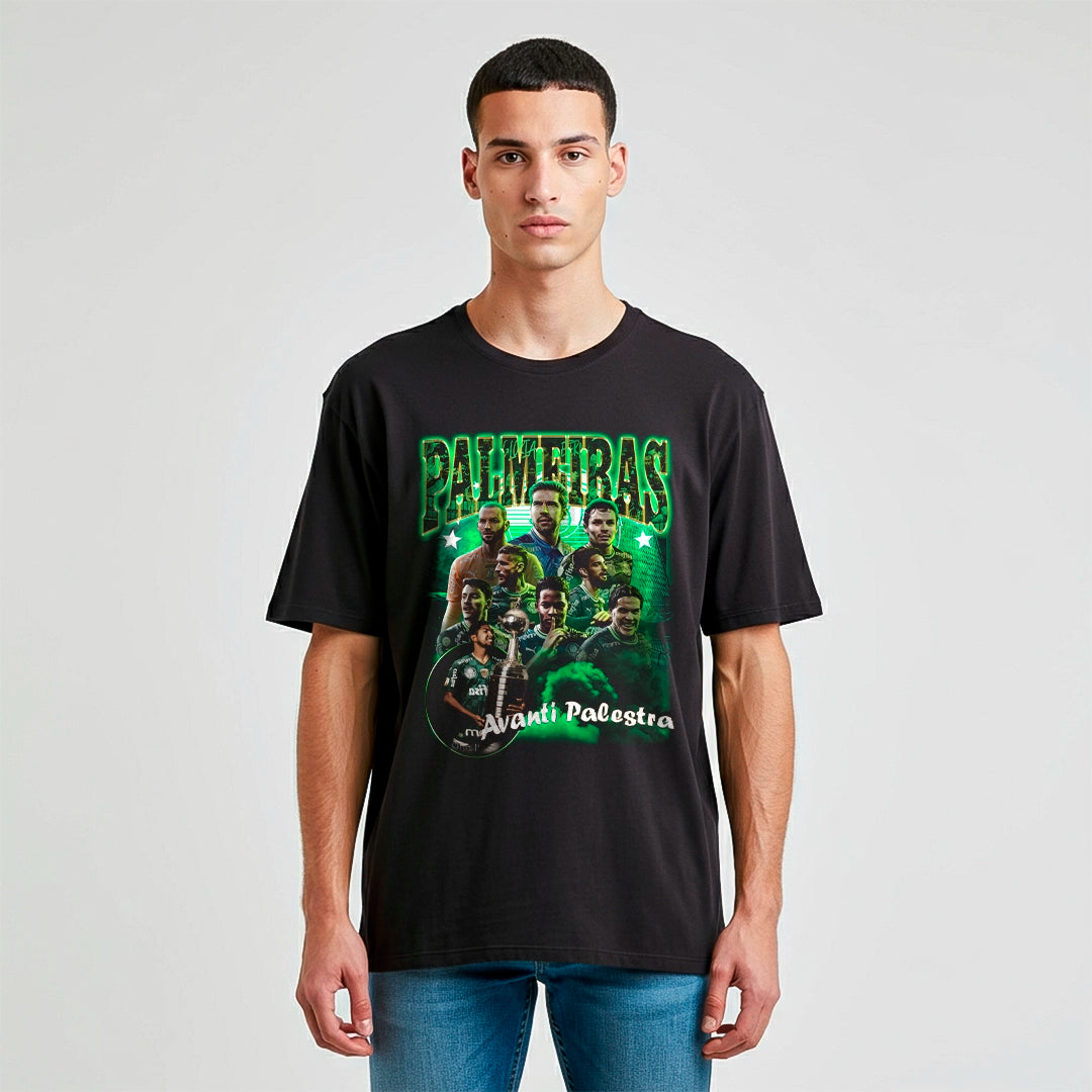 Camiseta Over - Palmeiras