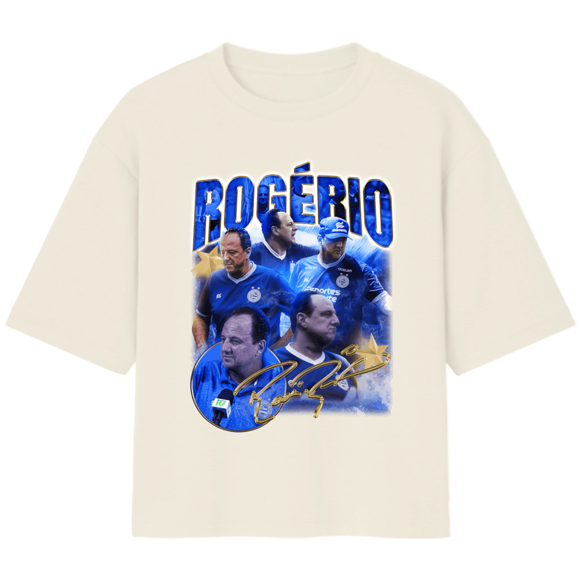 Camiseta Over - Rogério Cenner