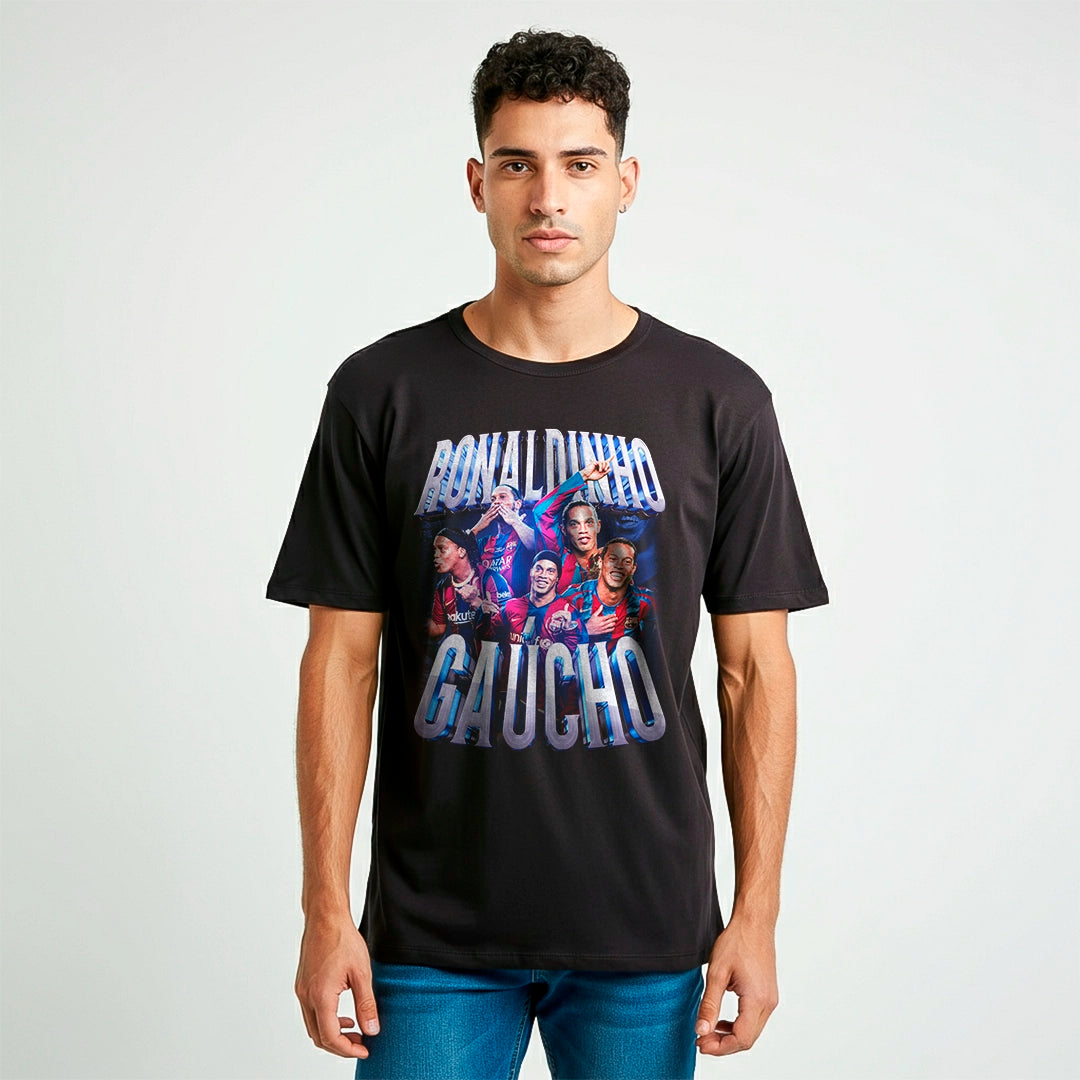 Camiseta Over - Ronaldinho Gaúcho