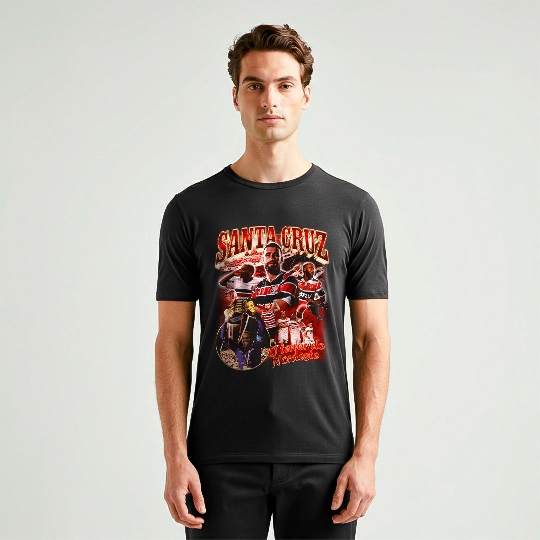 Camiseta Slim - Santa Cruz