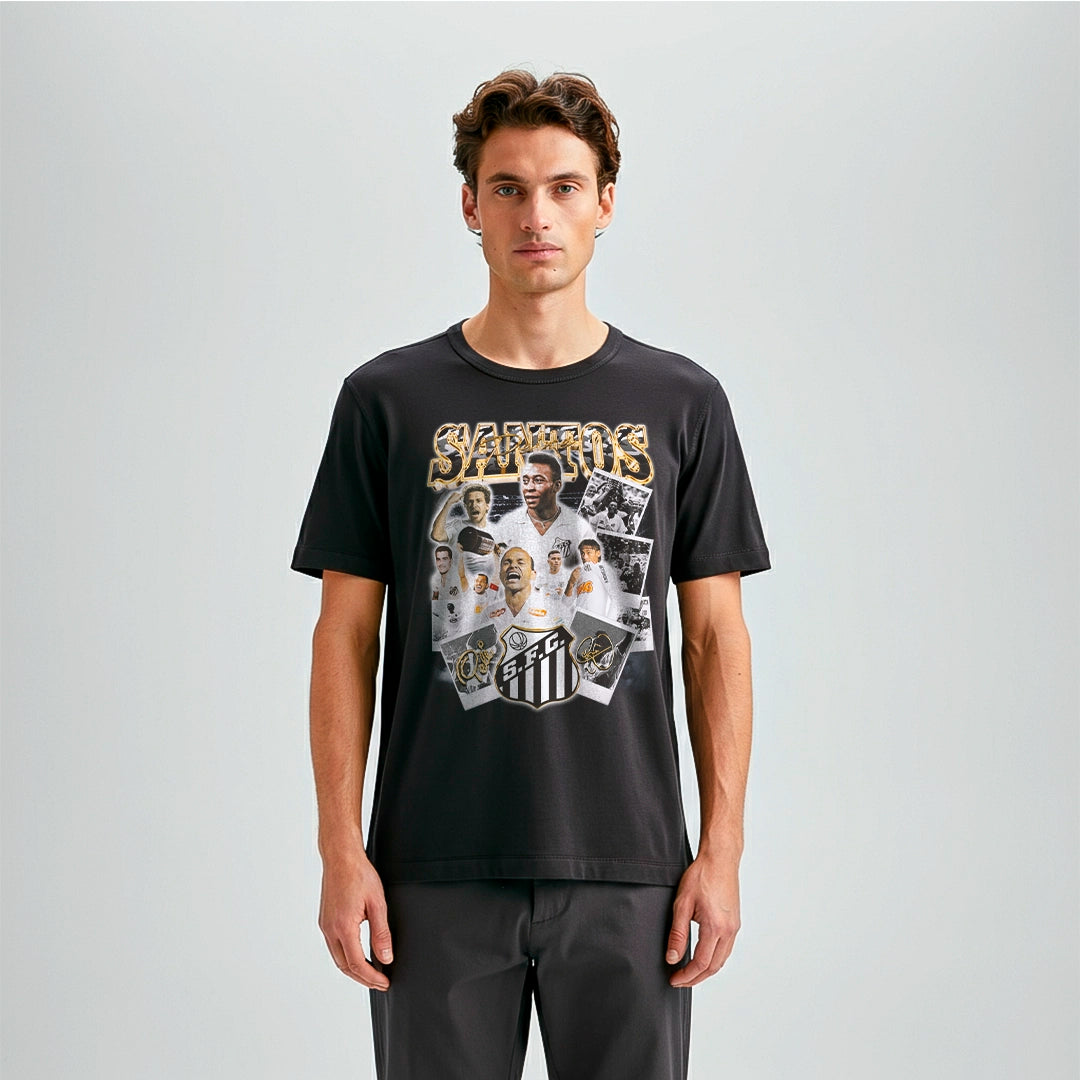 Camiseta Slim - Santos