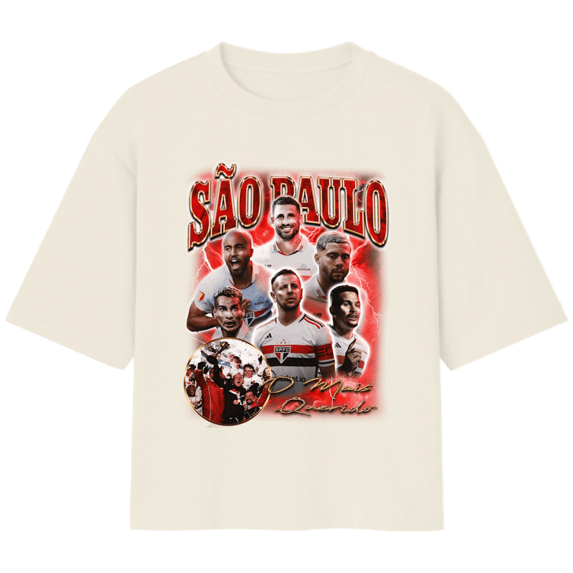 Camiseta Over - São Paulo