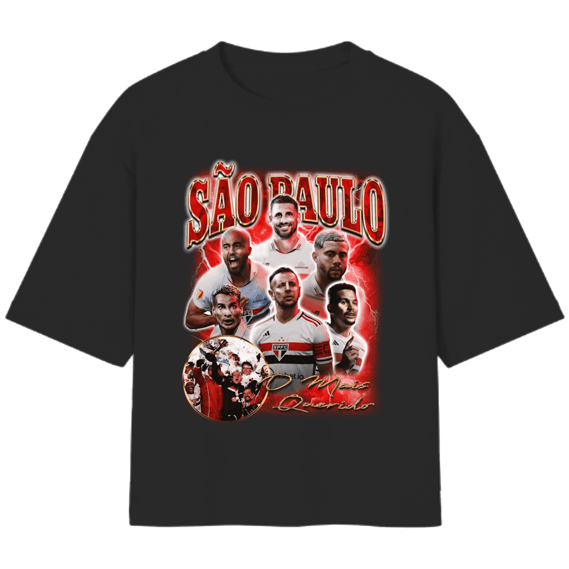 Camiseta Over - São Paulo