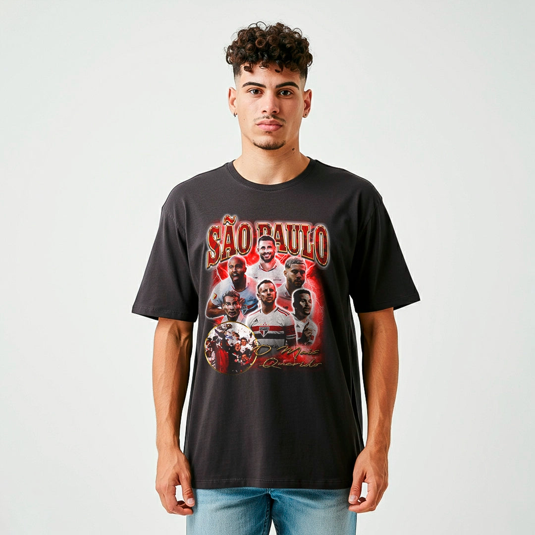 Camiseta Over - São Paulo